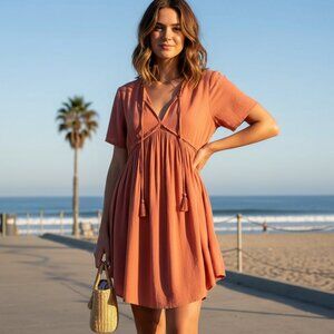 O'Neill NALA 90s Vintage Dress Aragon S NWT Rare Color